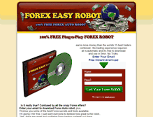 Tablet Screenshot of forexeasyrobot.com